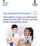 Easy-read guide to the HPV vaccine